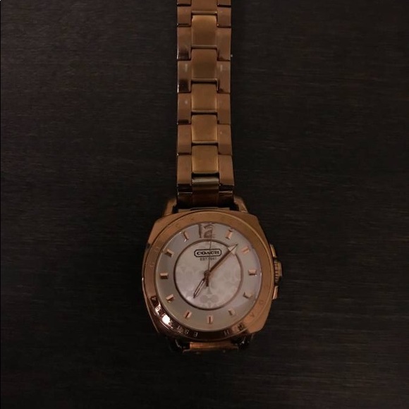 Unique Rose gold Coach Watch - Picture 2 of 3